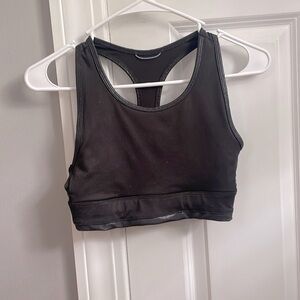 Black Athletic Tank Top